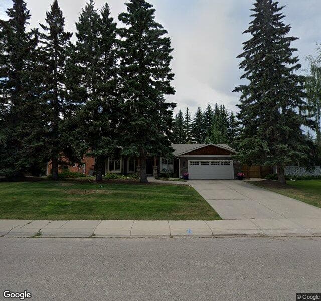 Street view of 23 Bay View Drive SW, Calgary