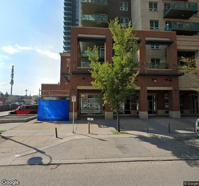 Street view of 1410 1 Street SE, Calgary