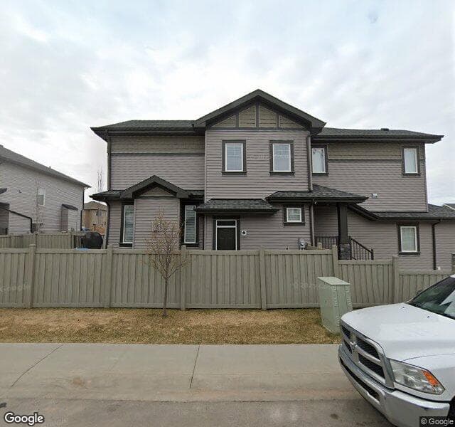 Street view of 8548 Cushing Place SW, Edmonton