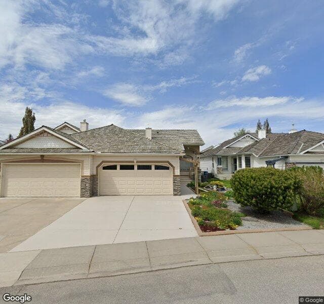 Street view of 165 Chaparral Villas SE, Calgary