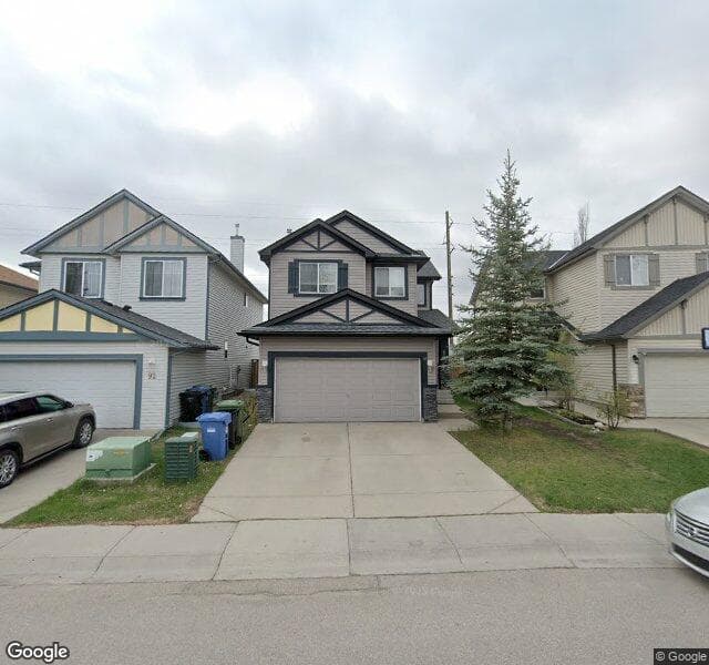 Street view of 88 Everglen Rise SW, Calgary