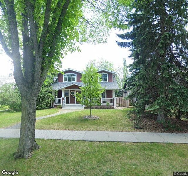 Street view of 10321 137 Street NW, Edmonton