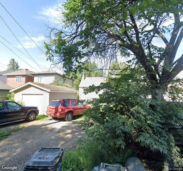 Street view of 12027 124 Street NW, Edmonton