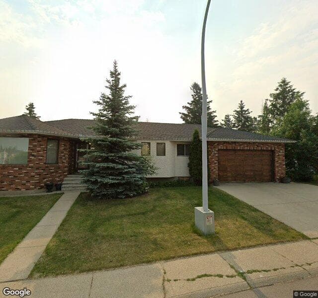 Street view of 2907 49 Street NW, Edmonton