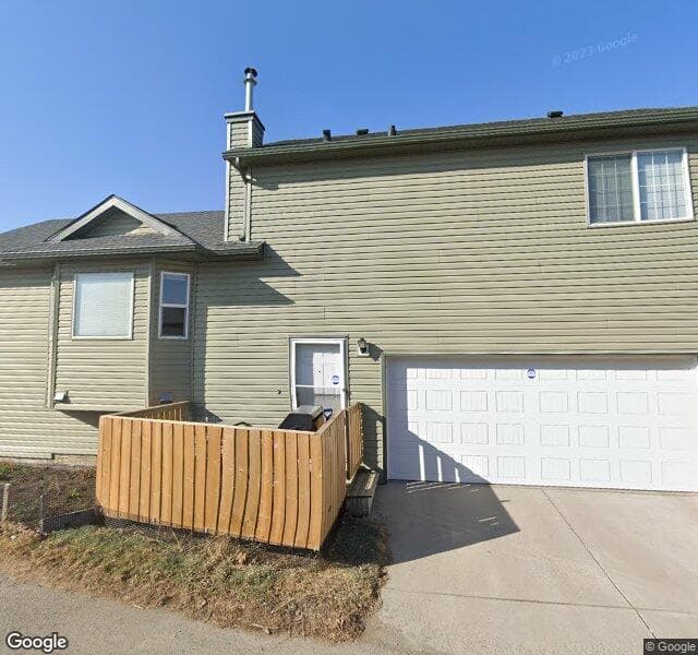 Street view of 152 Saddlecreek Terrace NE, Calgary
