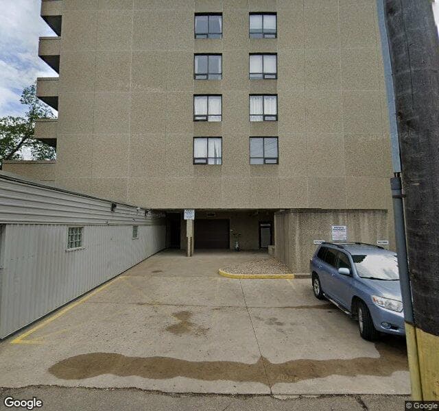 Street view of 202-8340 Jasper Avenue NW, Edmonton