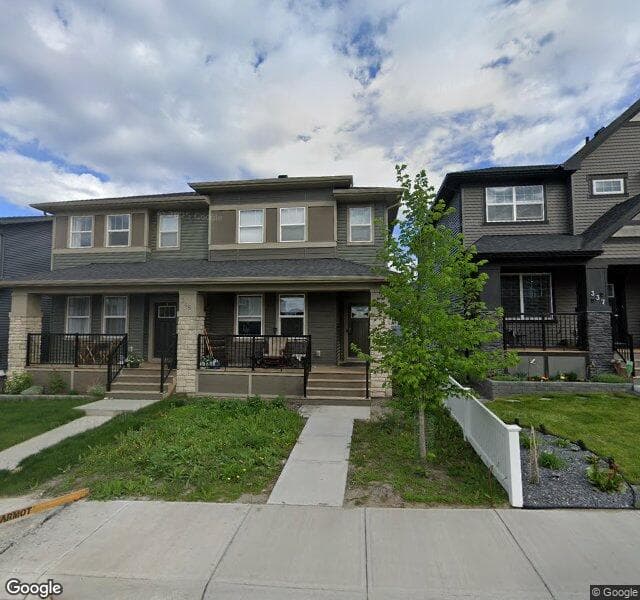 Street view of 341 Legacy Reach Circle SE, Calgary