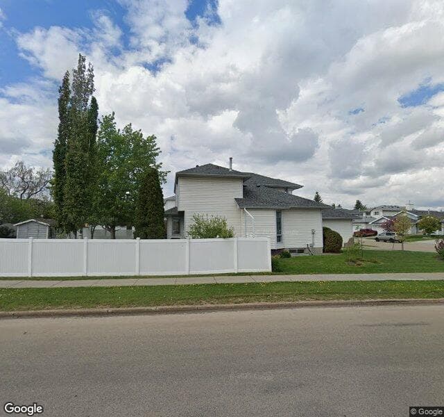 Street view of 5939 157 Avenue NW, Edmonton