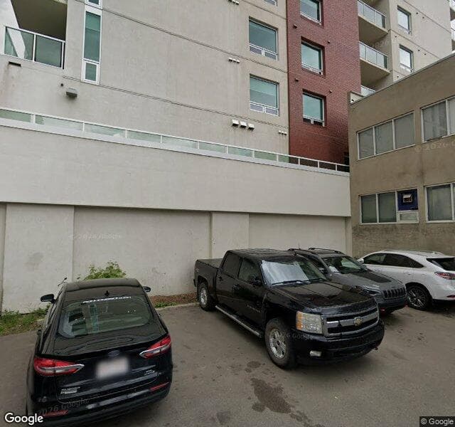 Street view of 702-10055 118 Street NW, Edmonton