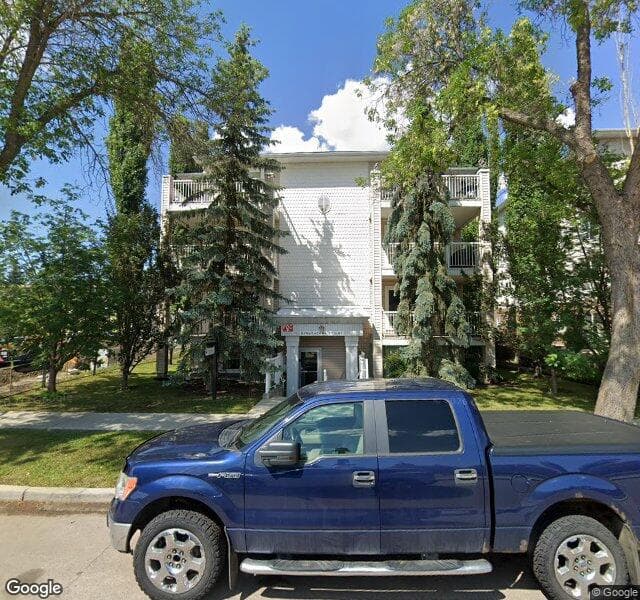 Street view of 201-10528 77 Avenue NW, Edmonton