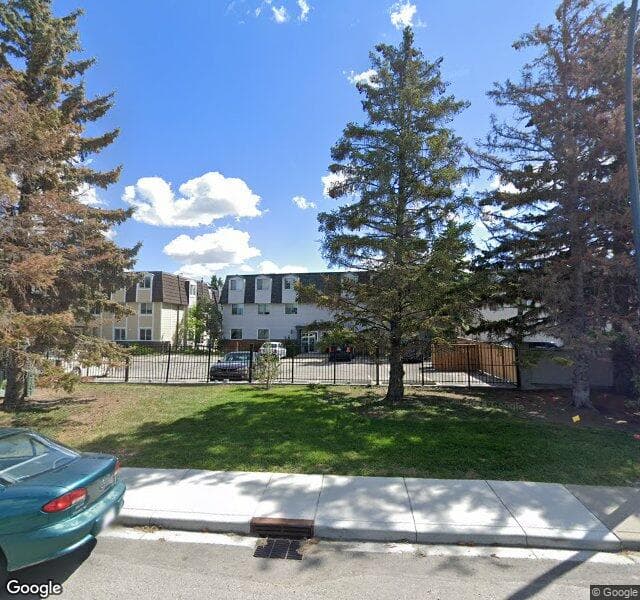 Street view of 301-508 Cedar Crescent SW, Calgary