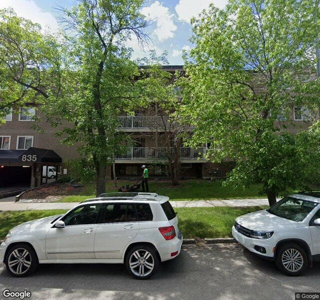 Street view of 106-835 19 Avenue SW, Calgary