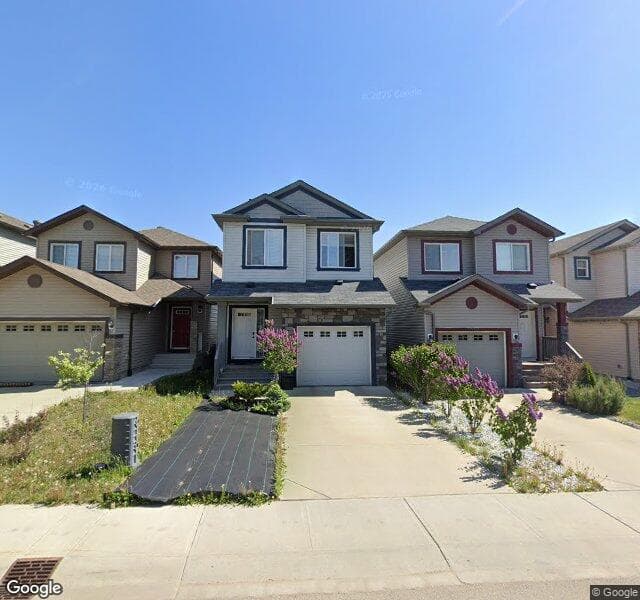 Street view of 17107 38 Street NW, Edmonton