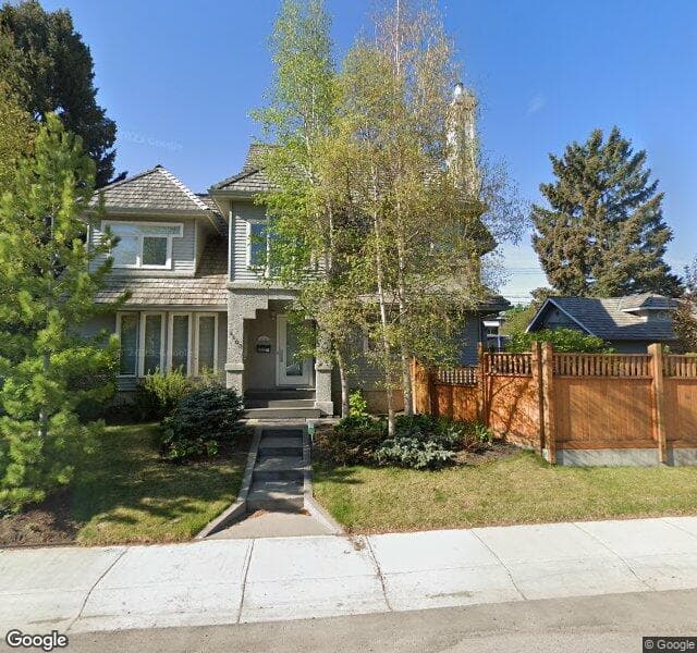 Street view of 4603 Virginia Drive NW, Calgary