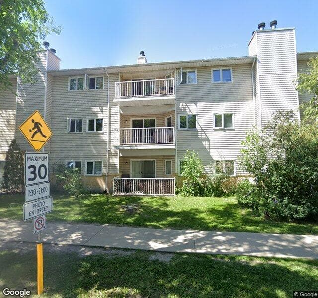 Street view of 201-10504 77 Avenue NW, Edmonton