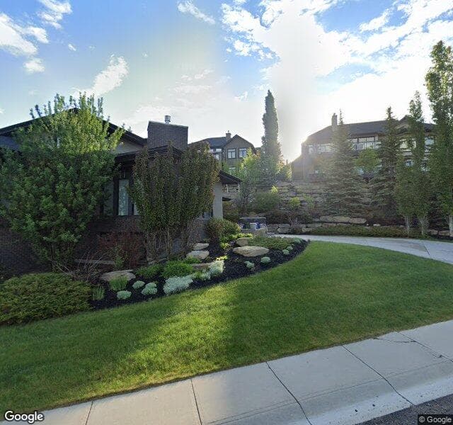 Street view of 16 Spring Valley Way SW, Calgary