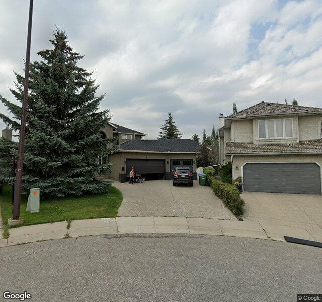 Street view of 40 Scenic Ridge Place NW, Calgary
