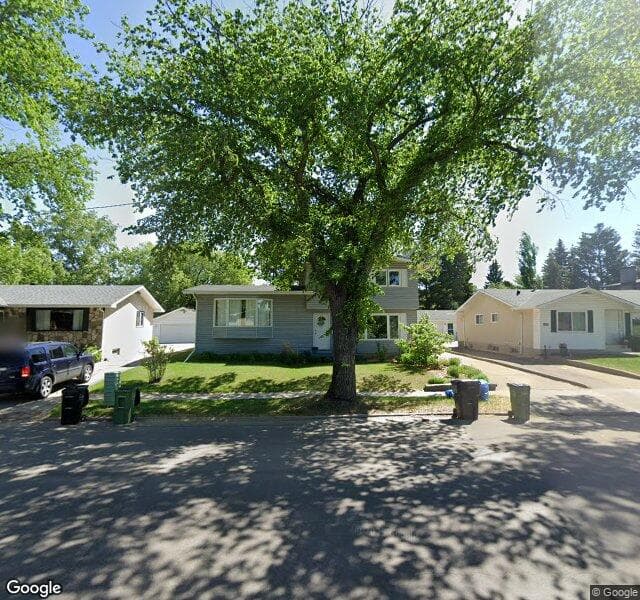 Street view of 7707 156 Street NW, Edmonton