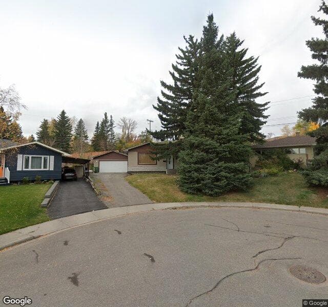 Street view of 52 Harrow Crescent SW, Calgary