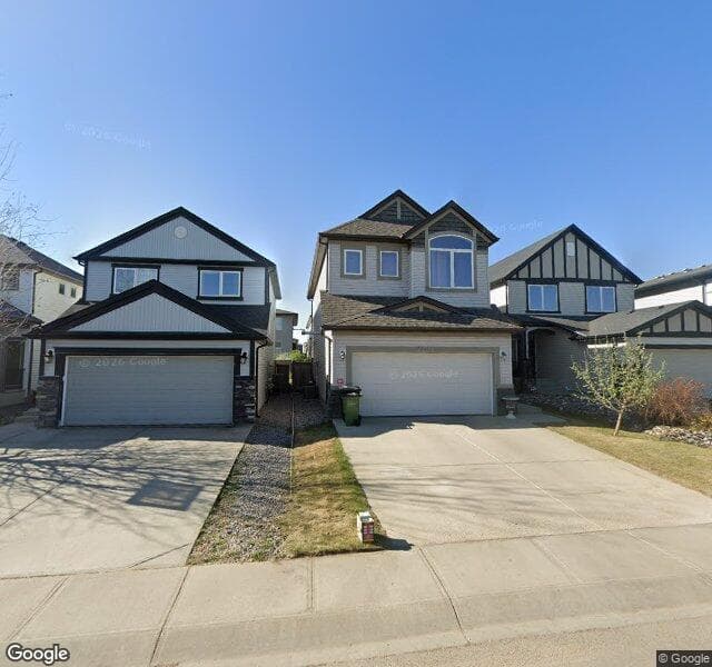 Street view of 22055 95 Avenue NW, Edmonton
