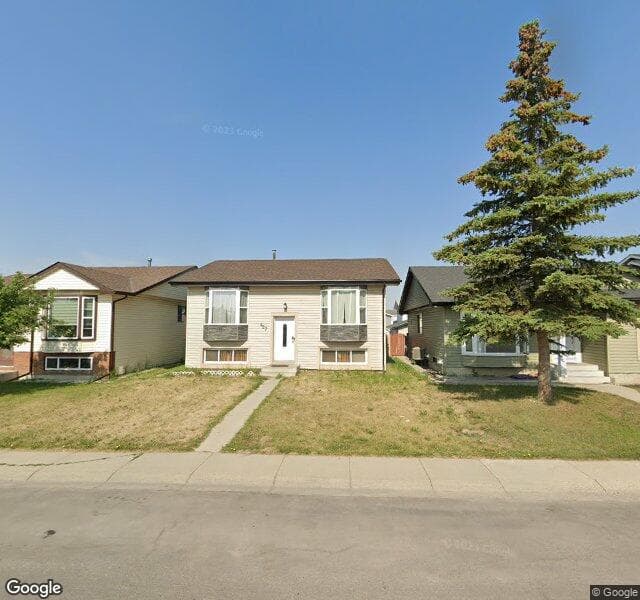 Street view of 427 Falmere Road NE, Calgary