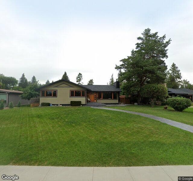 Street view of 13850 Ravine Drive NW, Edmonton