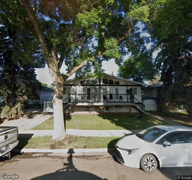 Street view of 11828 & 11830 45 Street NW, Edmonton