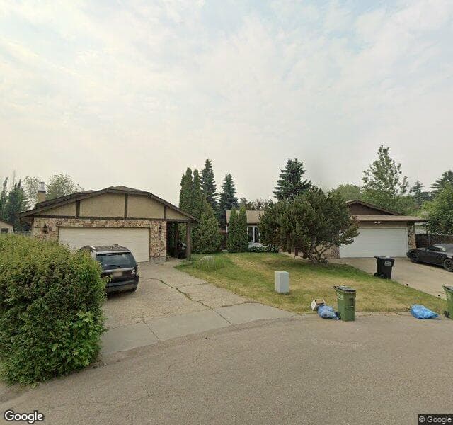 Street view of 2107 40 Street NW, Edmonton