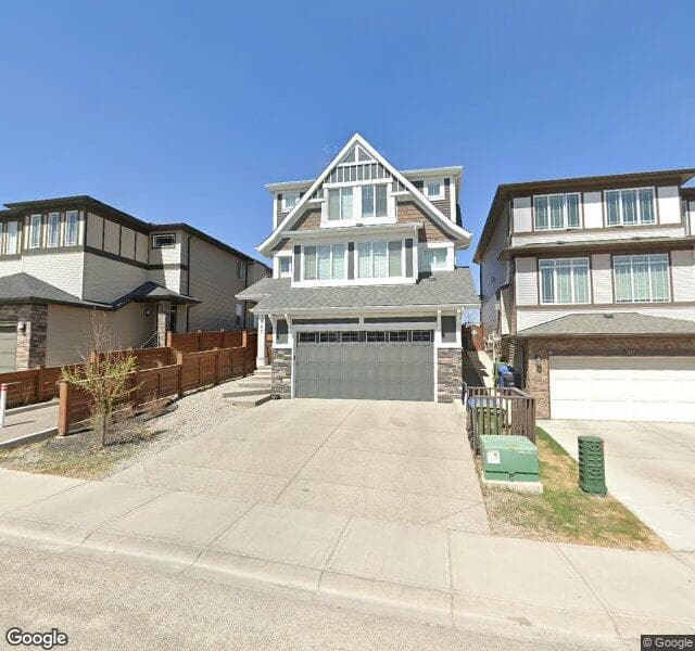 Street view of 107 Sage Bluff Green NW, Calgary