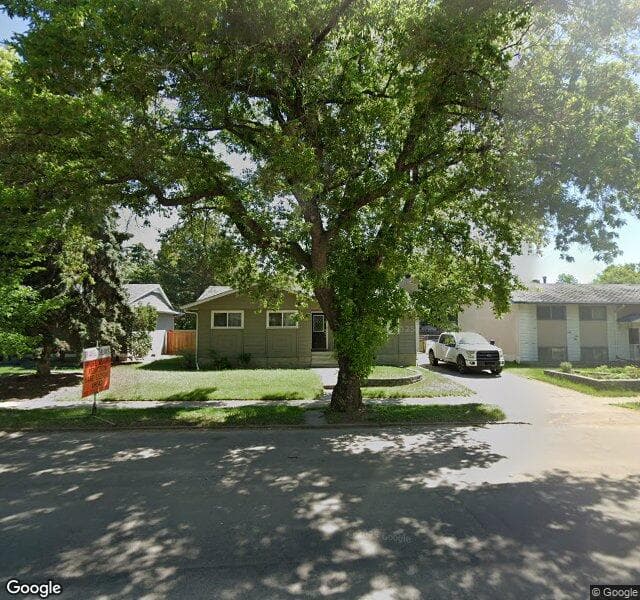 Street view of 7815 156 Street NW, Edmonton