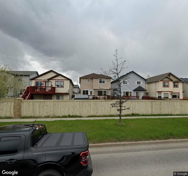 Street view of 16062 Everstone Road SW, Calgary