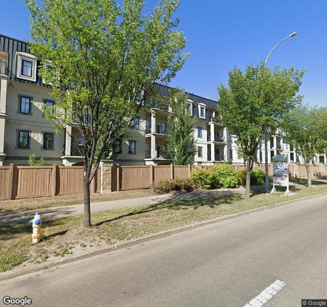 Street view of 201-1406 Hodgson Way NW, Edmonton