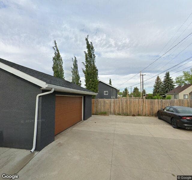 Street view of 12847 86 Street NW, Edmonton