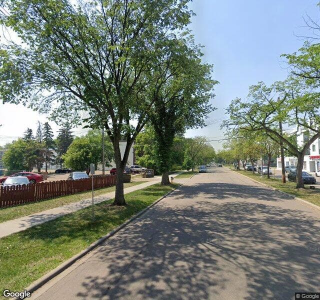 Street view of 11840B 122 Street, Edmonton