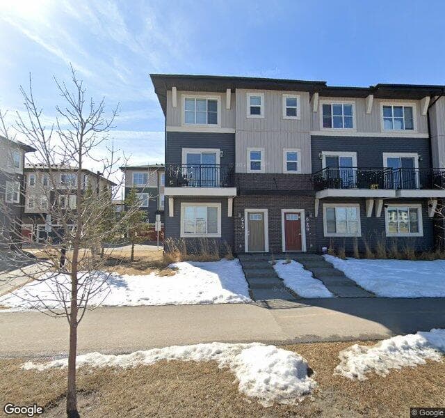 Street view of 322-72 Cornerstone Manor NE, Calgary