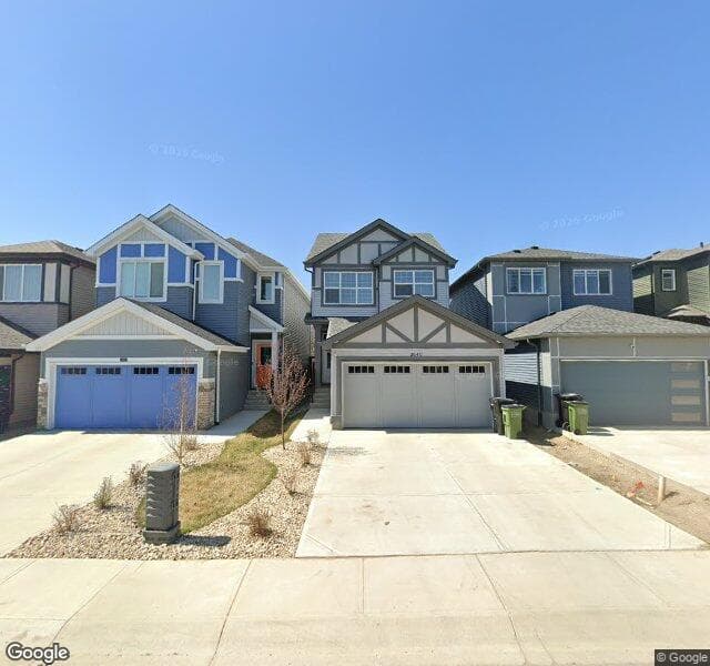 Street view of 3640 214 Street NW, Edmonton
