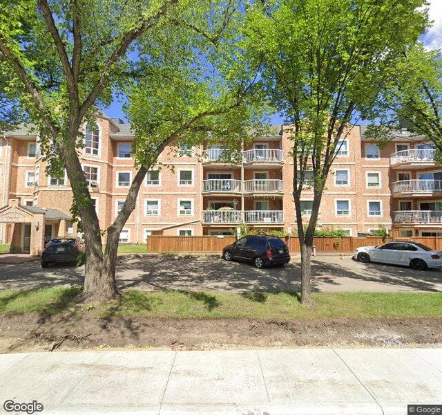 Street view of 411-9010 106 Avenue NW, Edmonton