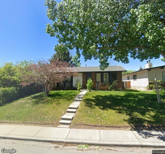 Street view of 3523 48 Street NE, Calgary