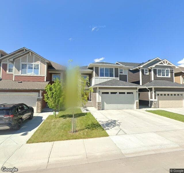 Street view of 50 Saddlestone Place NE, Calgary