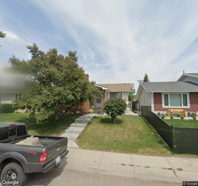Street view of 119 Templewood Road NE, Calgary
