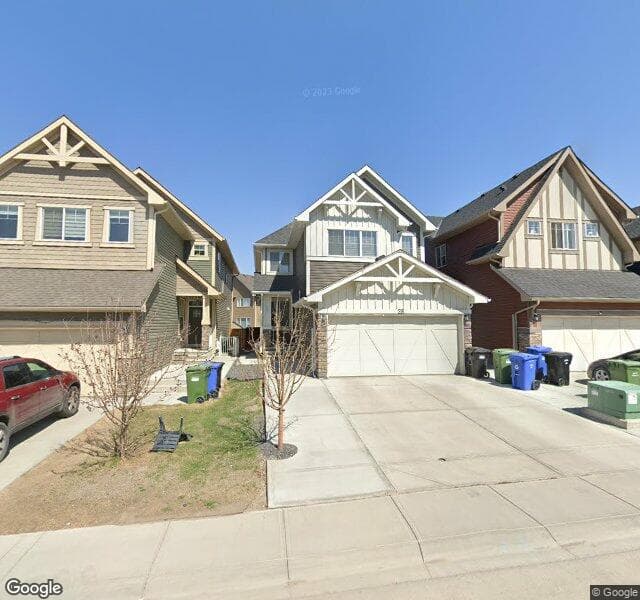 Street view of 28 Saddlelake Common NE, Calgary