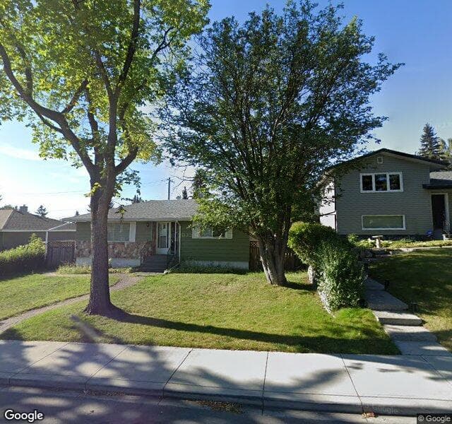 Street view of 423 Hendon Drive NW, Calgary