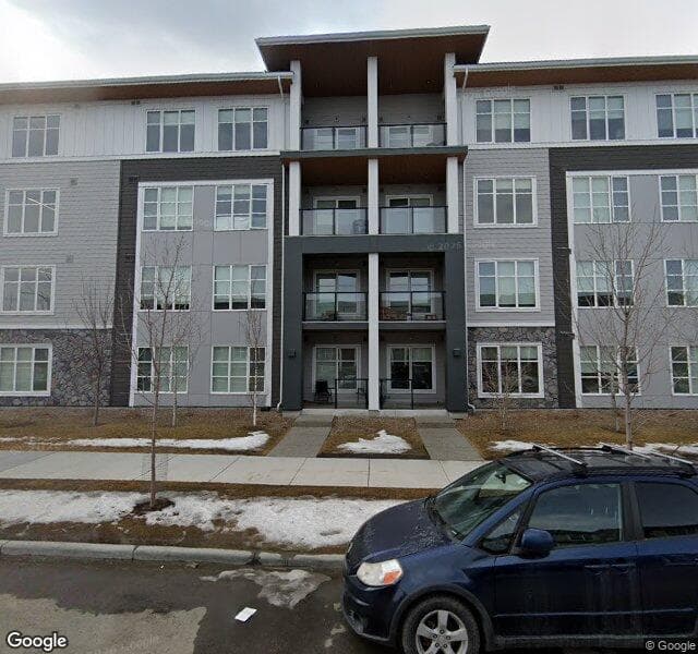 Street view of 1415-681 Savanna Boulevard NE, Calgary