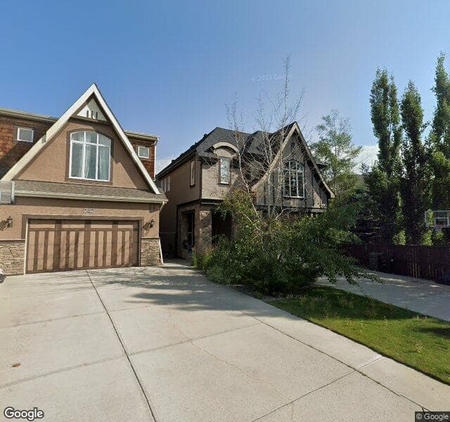 Street view of 244 Mahogany Bay SE, Calgary