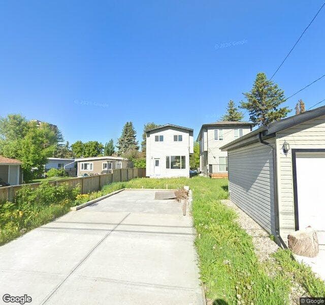 Street view of 8731 154 Street NW, Edmonton