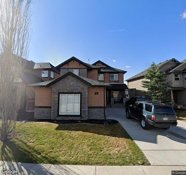 Street view of 23 Aspen Stone Crescent SW, Calgary