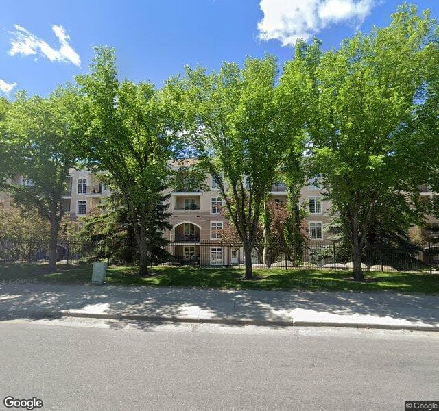 Street view of 321-5201 Dalhousie Drive NW, Calgary
