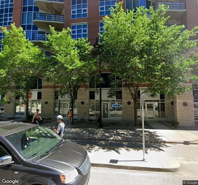 Street view of 503-110 7 Street SW, Calgary