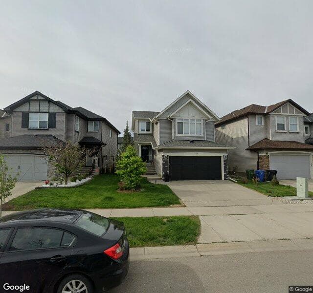Street view of 768 New Brighton Drive SE, Calgary