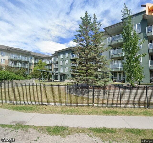 Street view of 410-3111 34 Avenue NW, Calgary